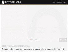 Tablet Screenshot of fotoscuola.it